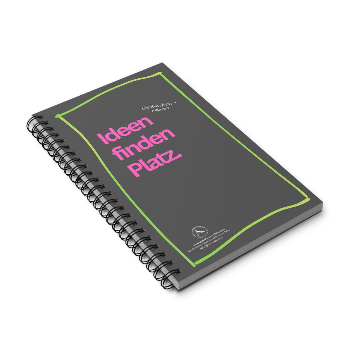 Notizbuch "Gedanken finden Platz"
