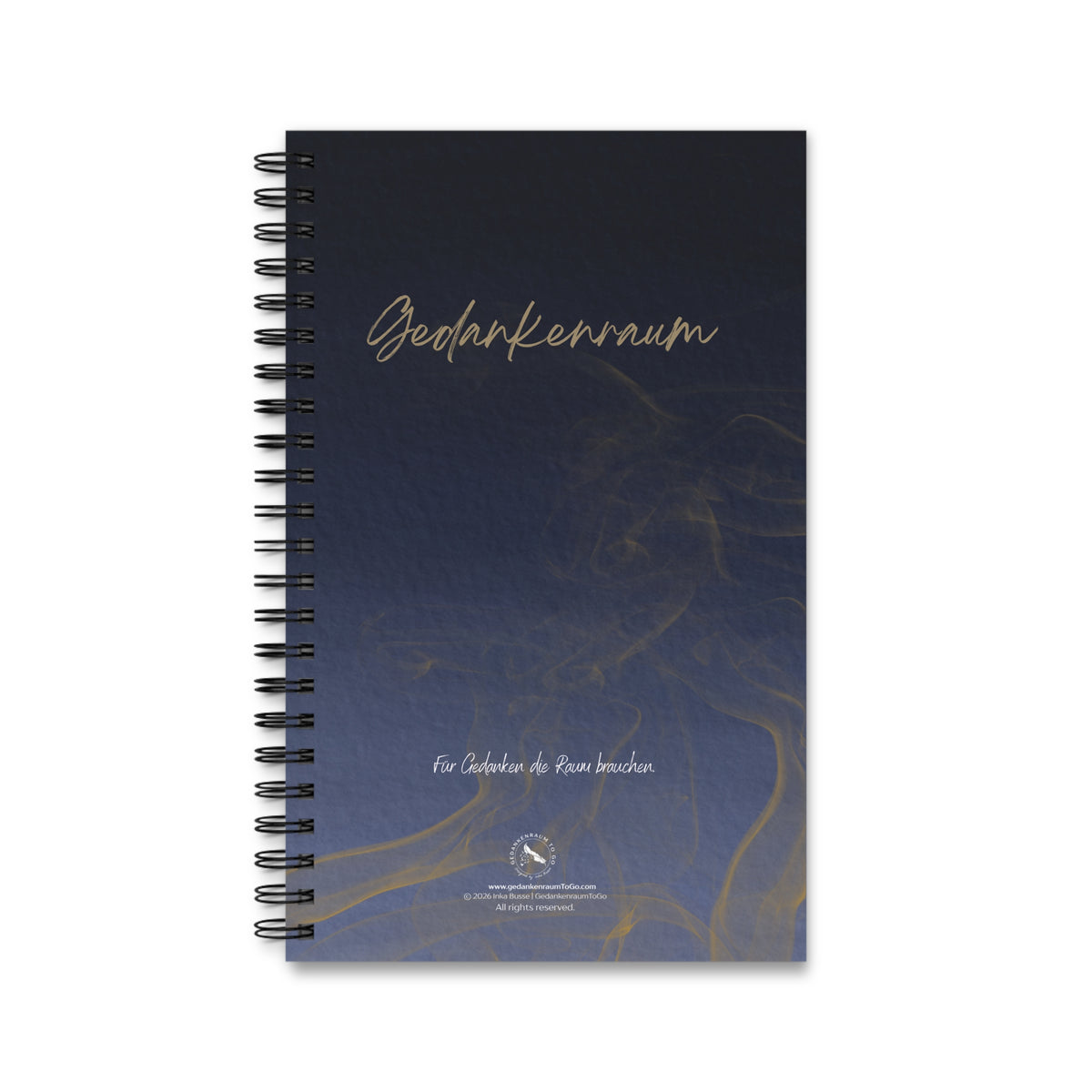 Notizbuch "Für Gedanken die Raum brauchen"
