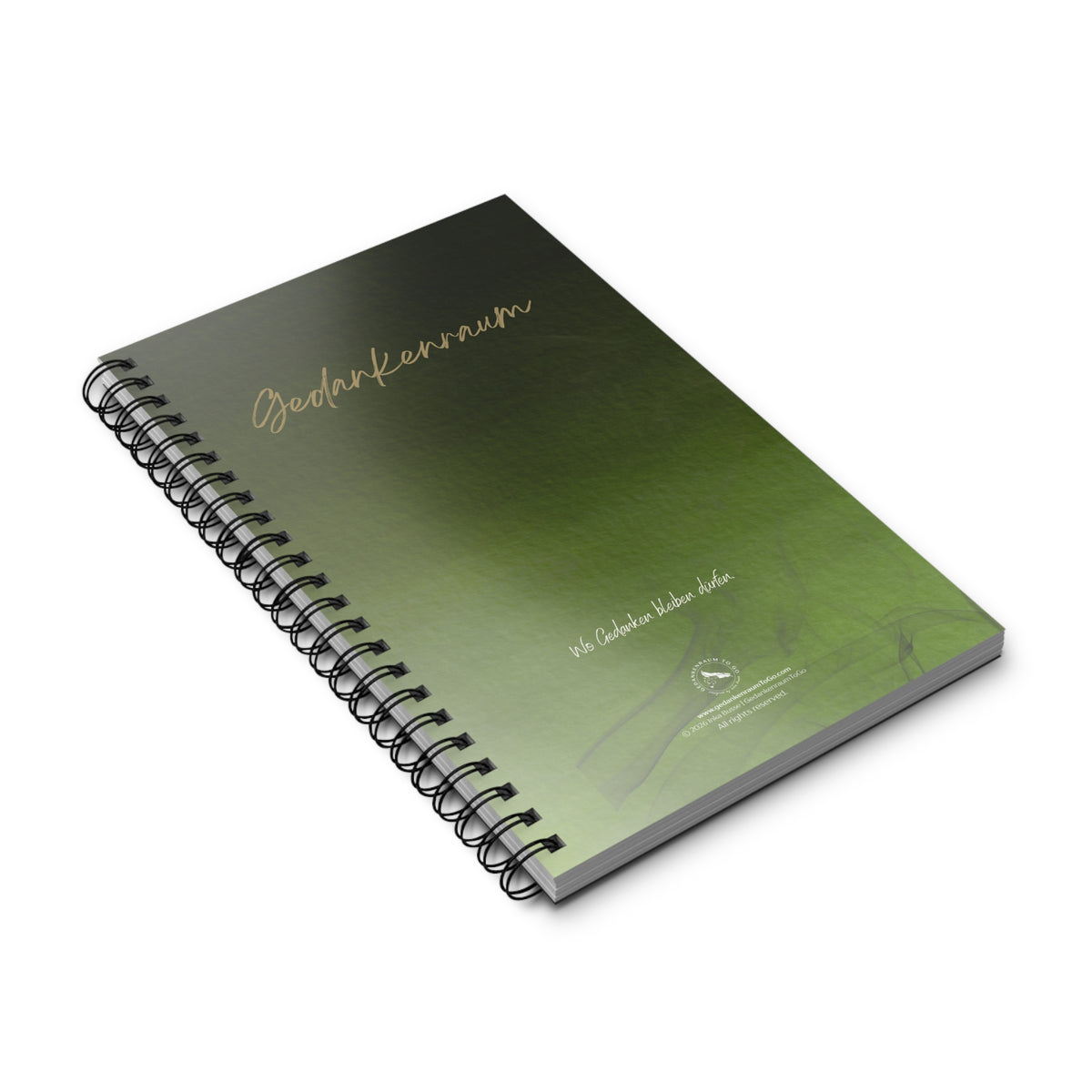 Notizbuch "Wo Gedanken bleiben dürfen"
