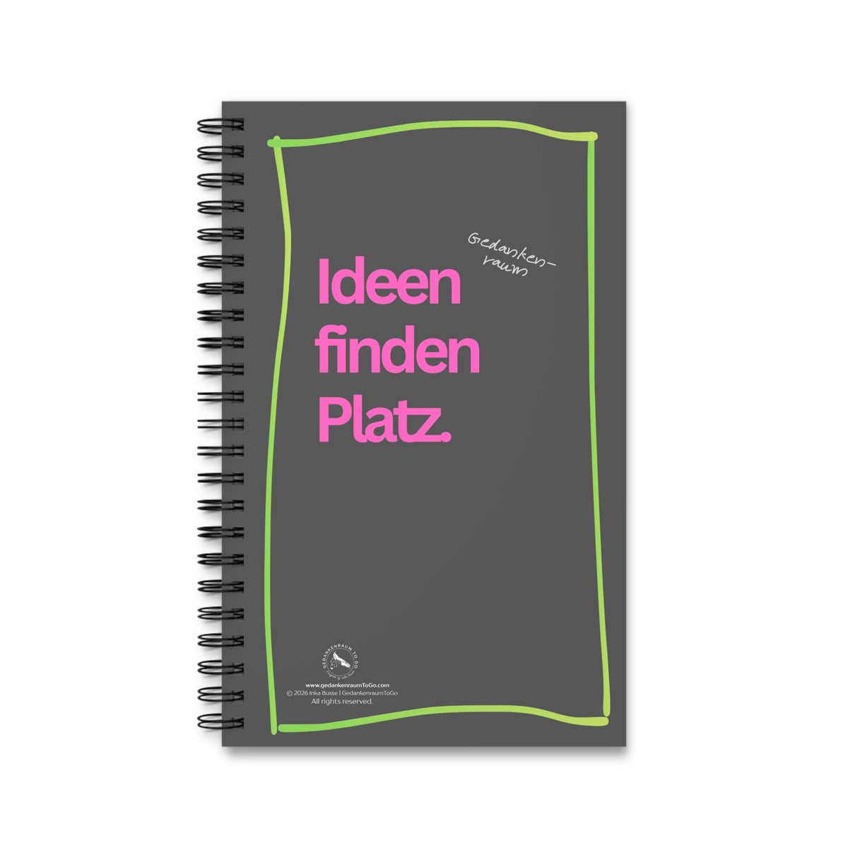 Notizbuch "Gedanken finden Platz"