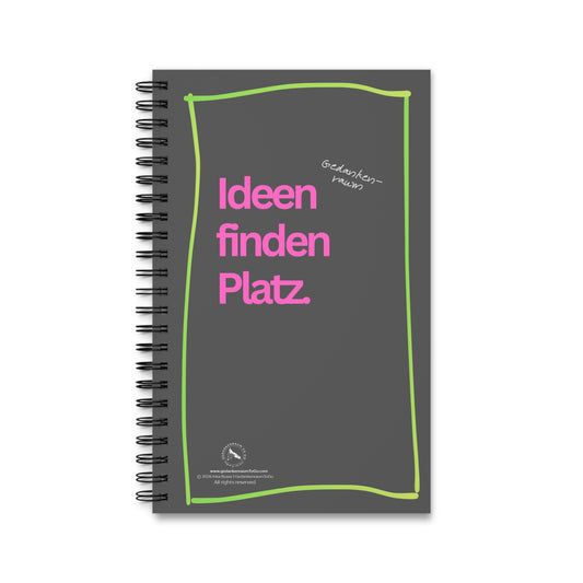 Notizbuch "Gedanken finden Platz"