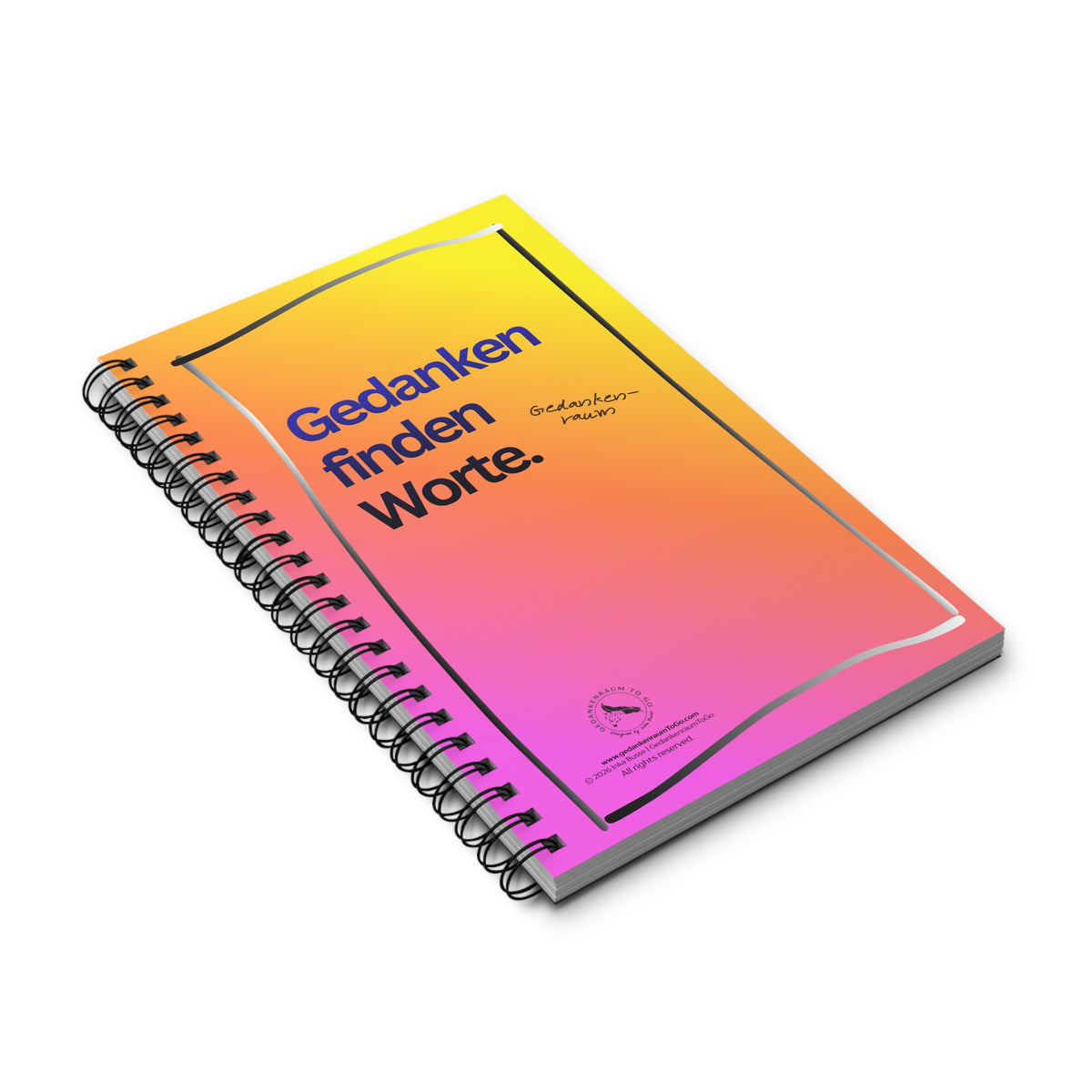 Notizbuch "Gedanken finden Worte"
