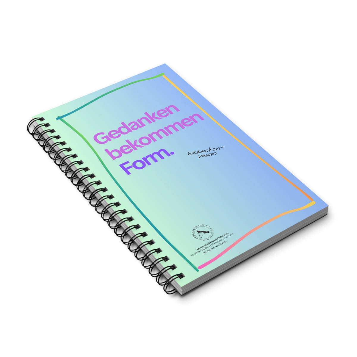 Notizbuch "Gedanken bekommen Form"