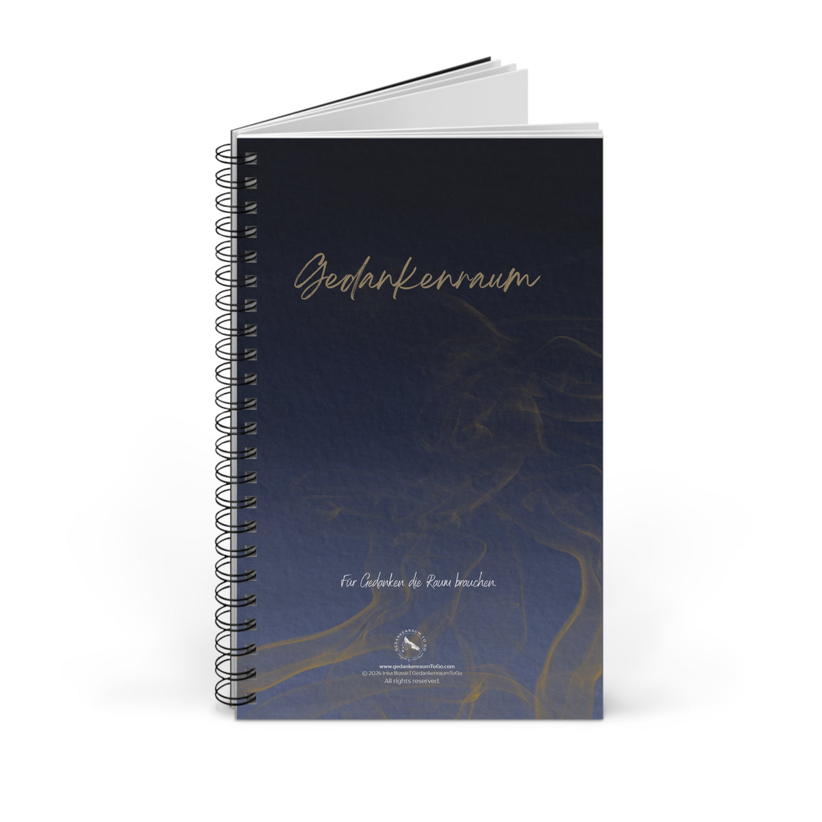 Notizbuch "Für Gedanken die Raum brauchen"