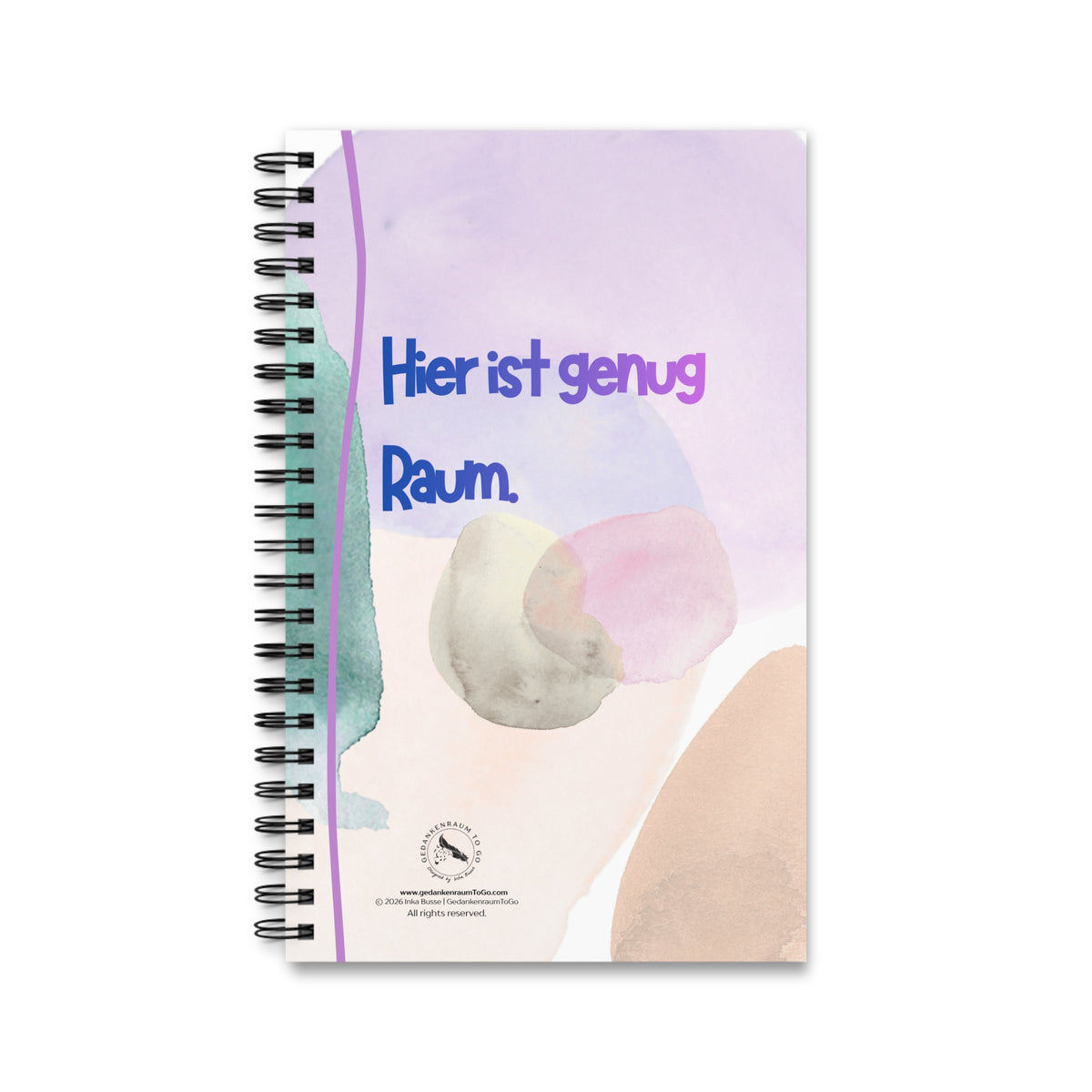 Notizbuch "Hier ist genug Raum"