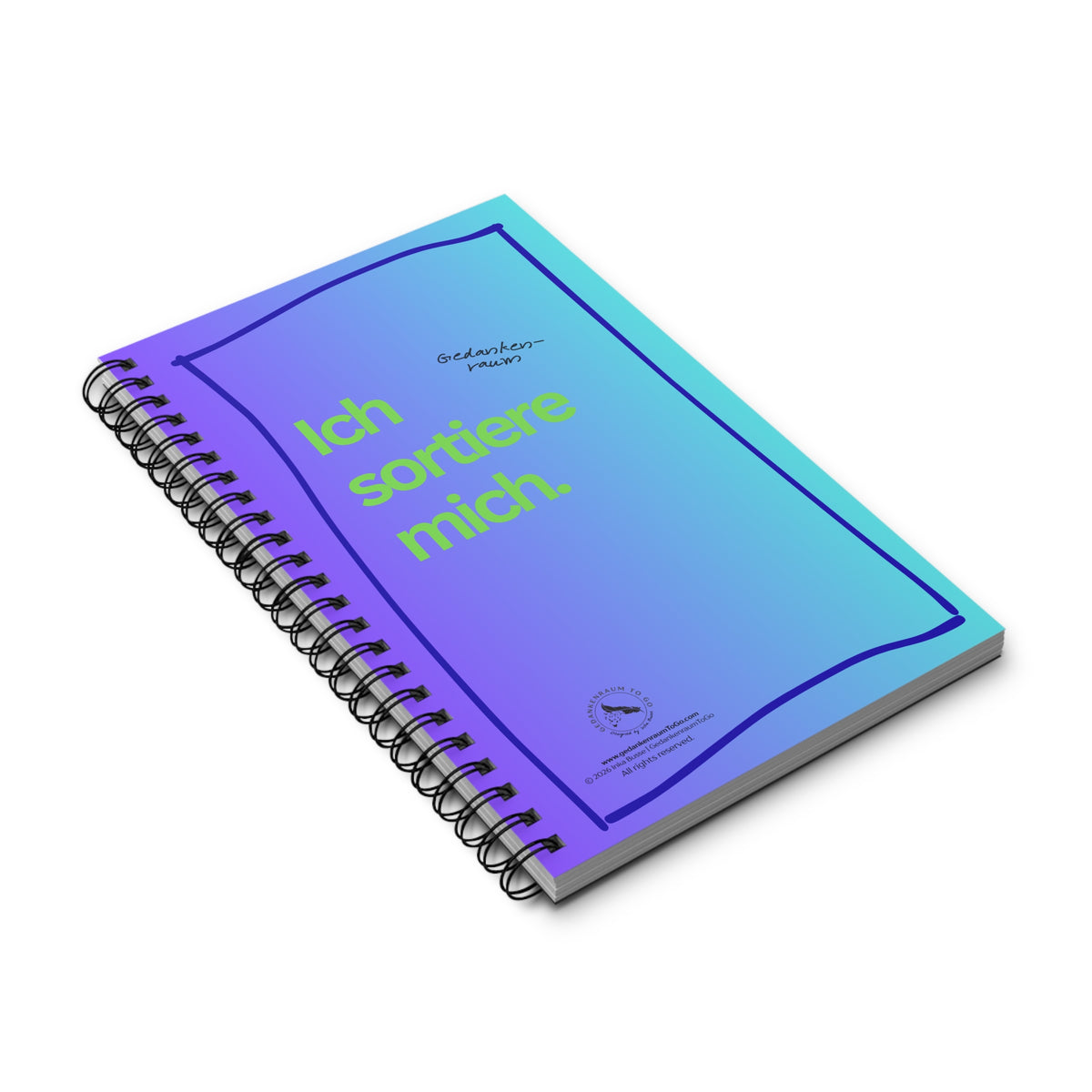 Notizbuch "Ich sortiere mich"