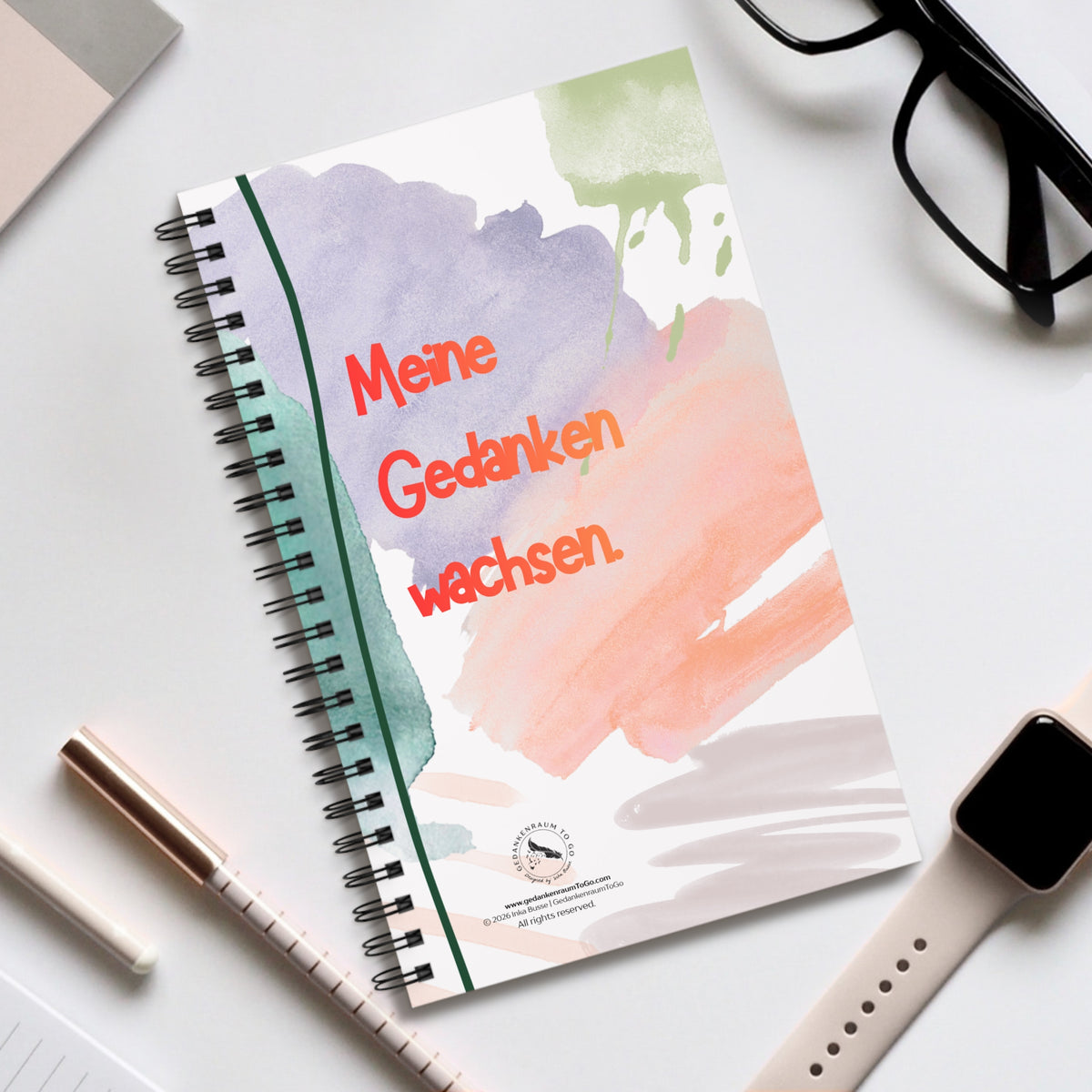 Notizbuch "Mein Gedanken wachsen"