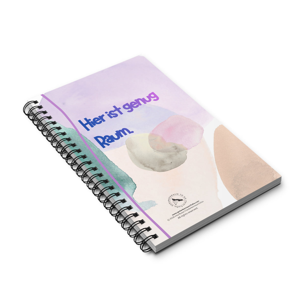 Notizbuch "Hier ist genug Raum"