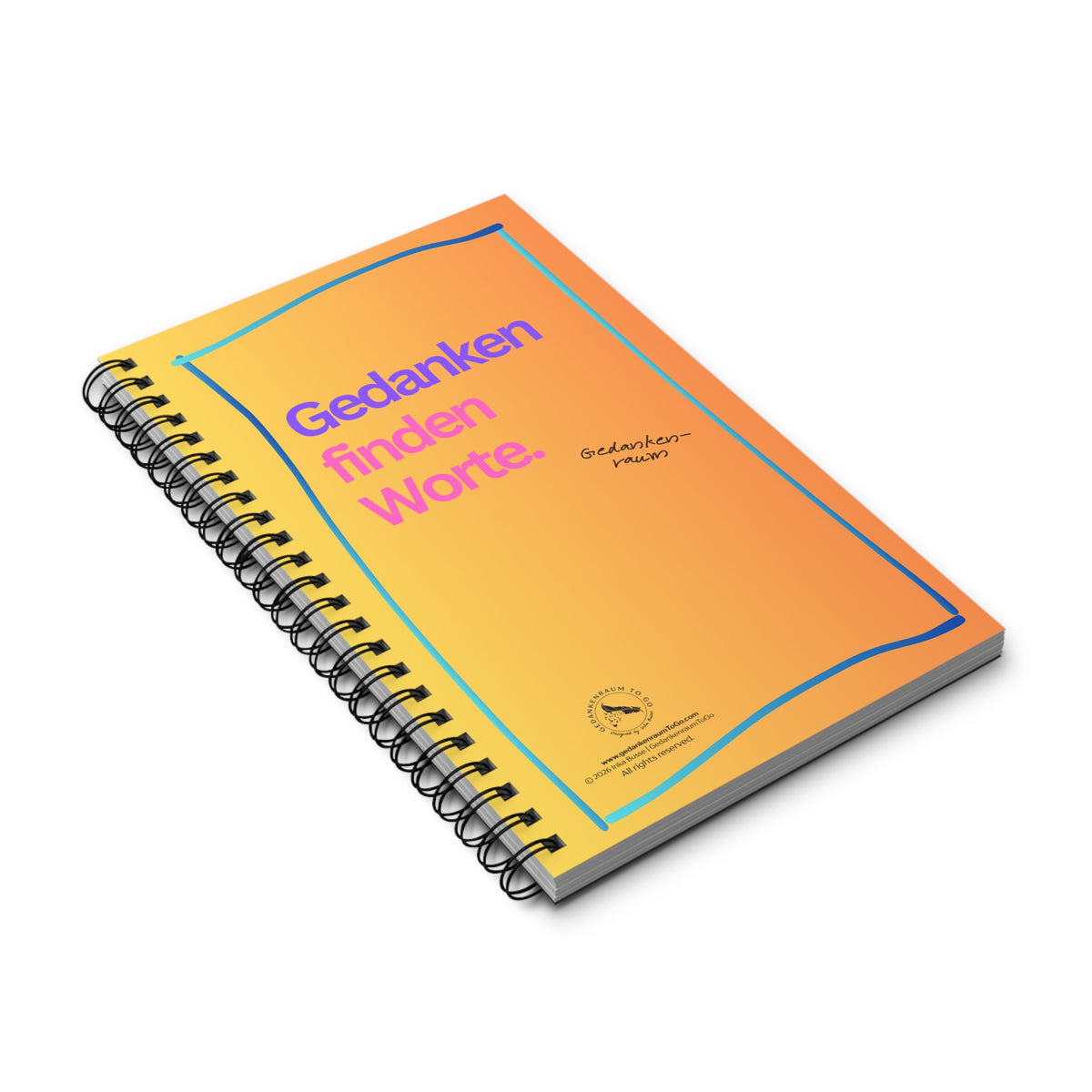 Notizbuch "Gedanken finden Worte"