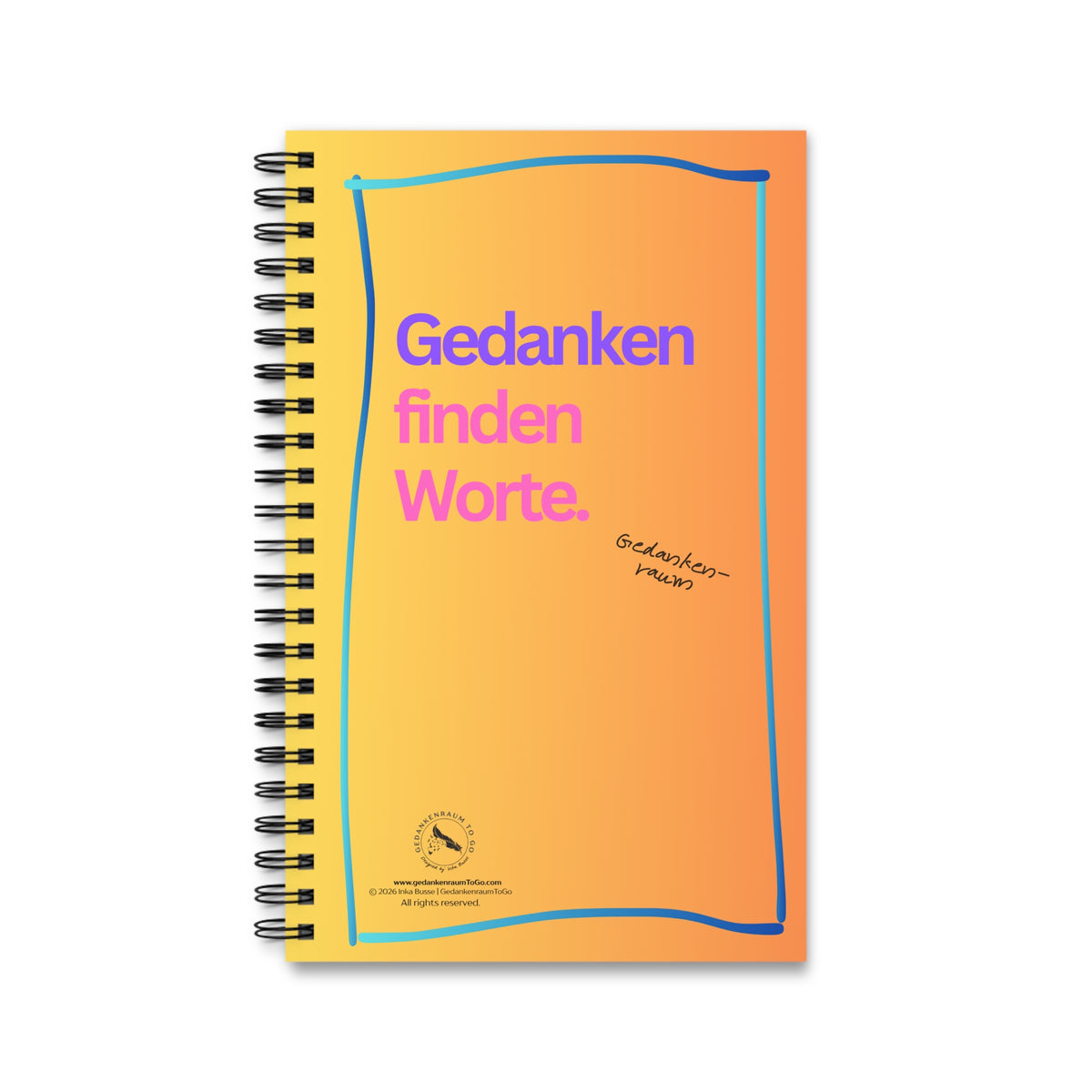 Notizbuch "Gedanken finden Worte"