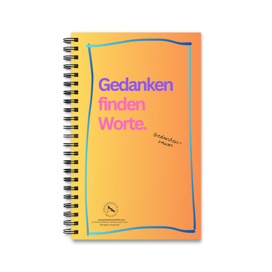 Notizbuch "Gedanken finden Worte"