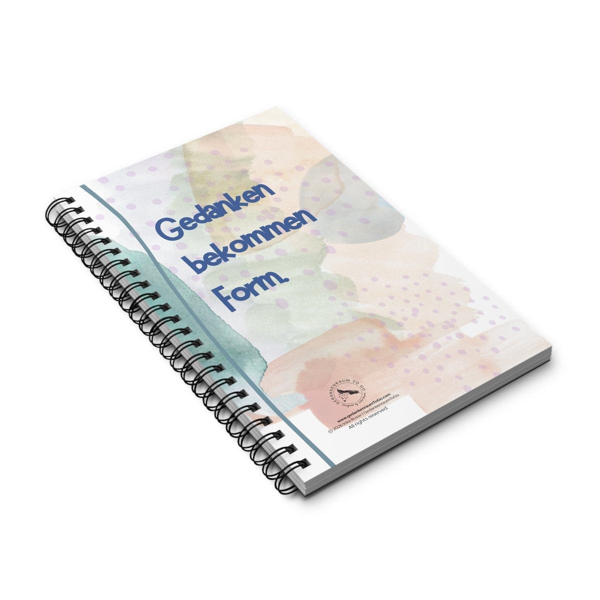 Notizbuch "Gedanken bekommen Form"
