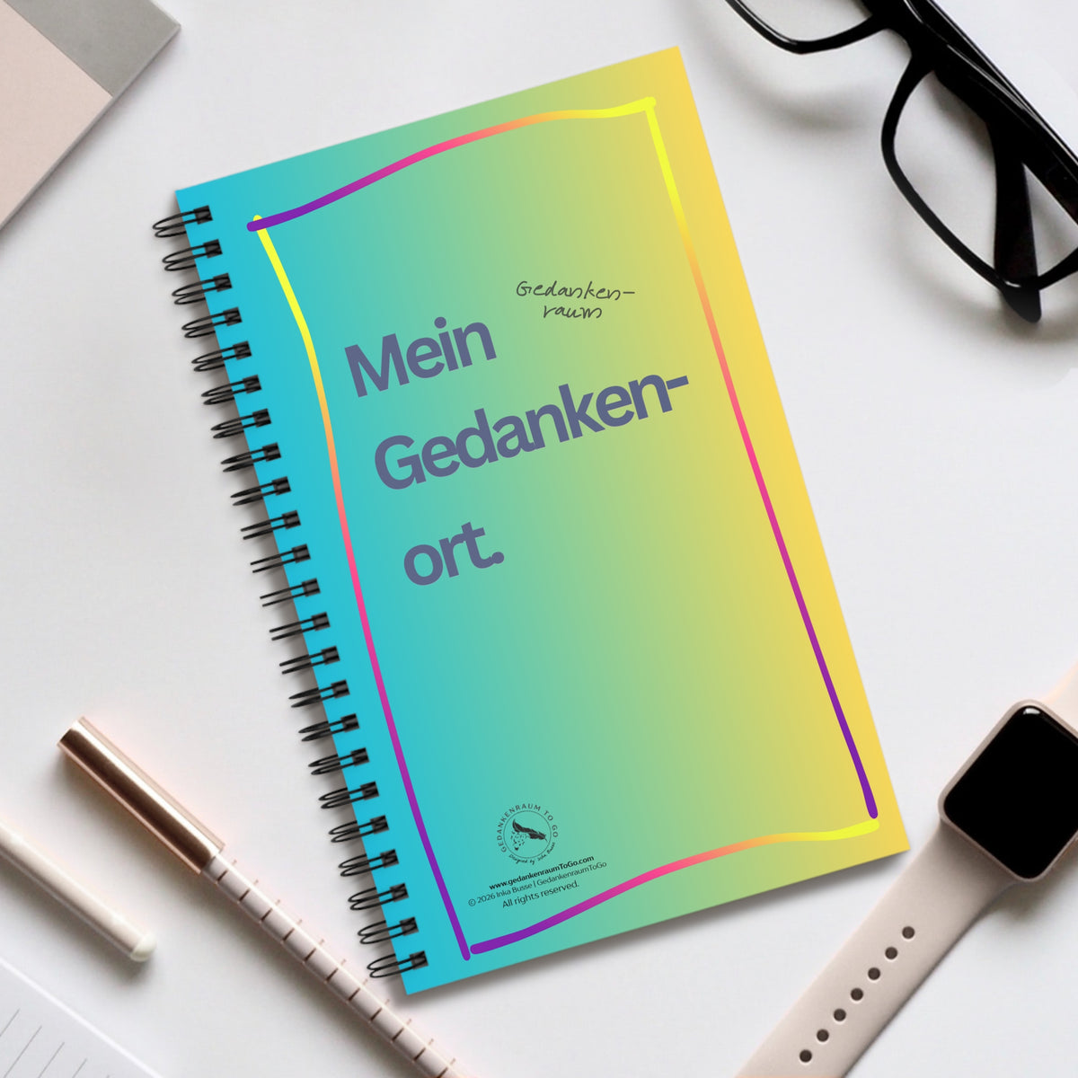 Notizbuch "Mein Gedankenort"