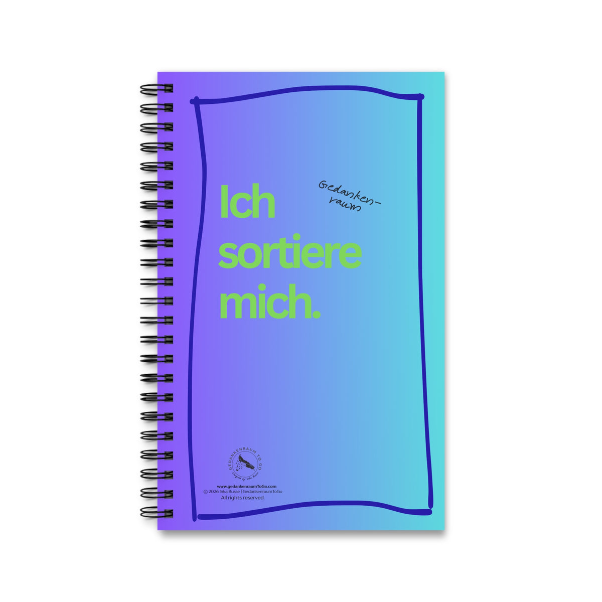 Notizbuch "Ich sortiere mich"