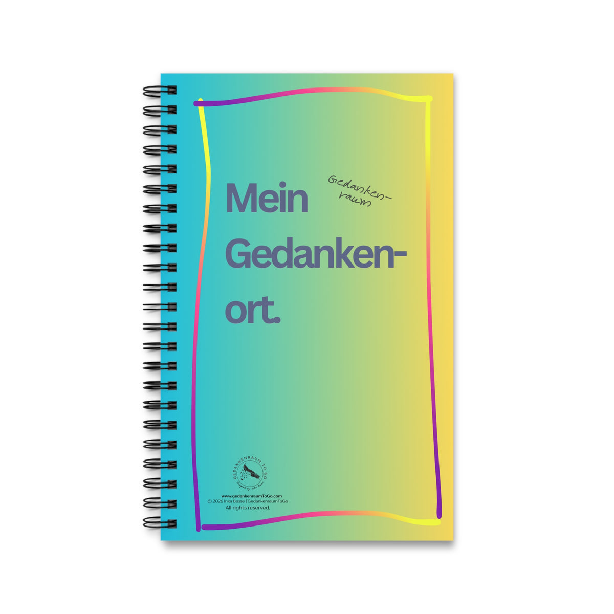 Notizbuch "Mein Gedankenort"