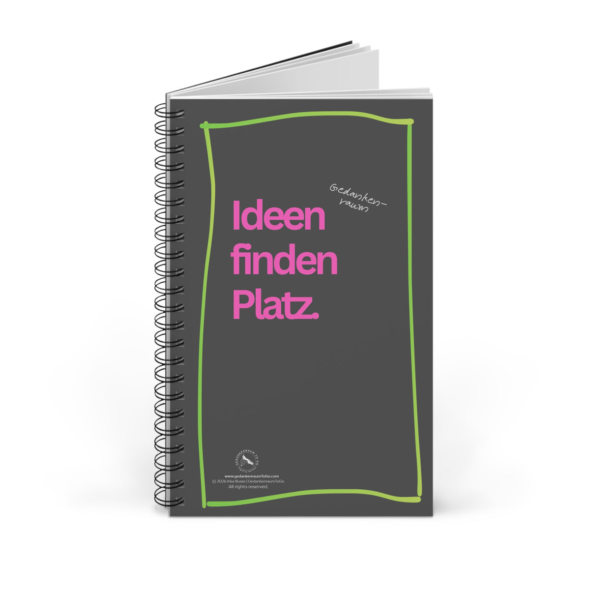 Notizbuch "Gedanken finden Platz"