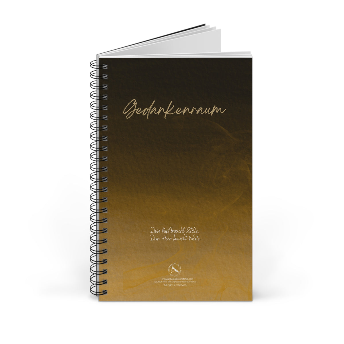 Notizbuch "Dein Kopf braucht Stille. Dein Herz braucht Worte"