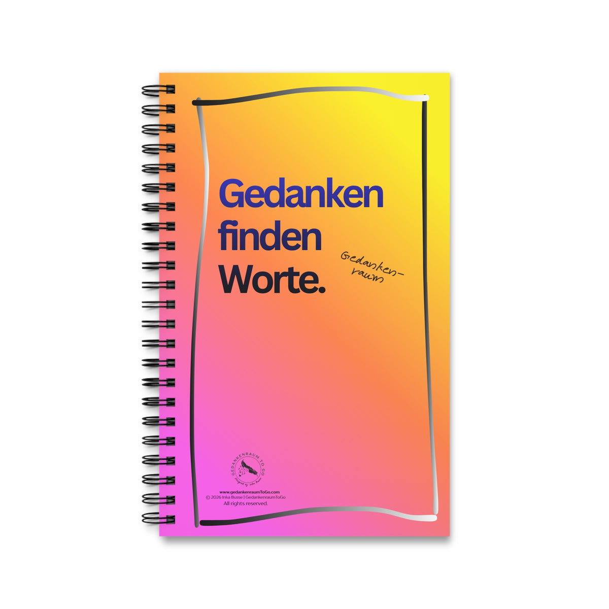 Notizbuch "Gedanken finden Worte"