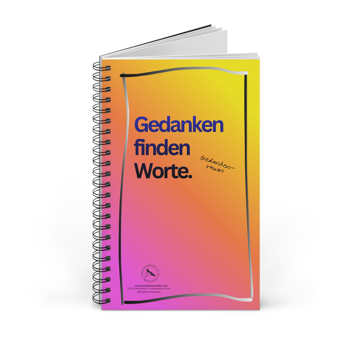 Notizbuch "Gedanken finden Worte"