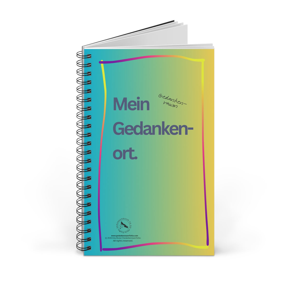 Notizbuch "Mein Gedankenort"